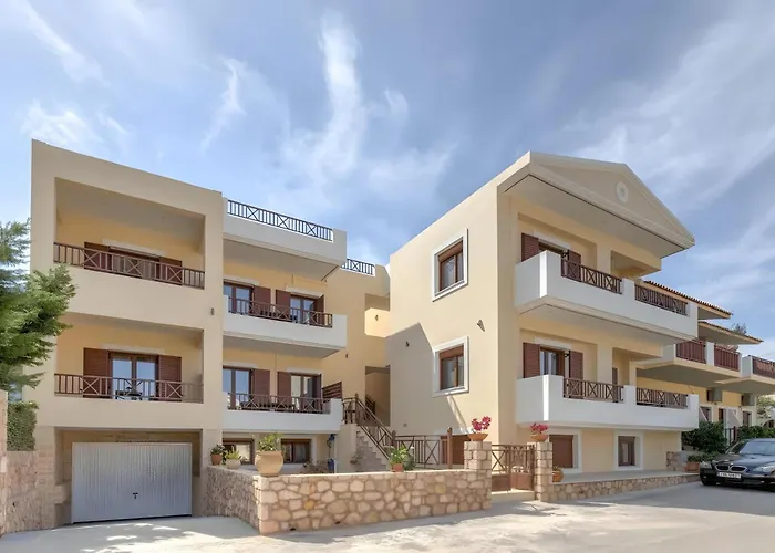 Aloustina In Archangelos Apartamento